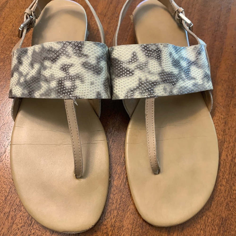 Franco Sarto snakeskin sandals